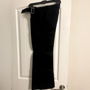 Black Express Editor Pants